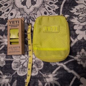YETI Lime Green Sidekick Strap Pouch